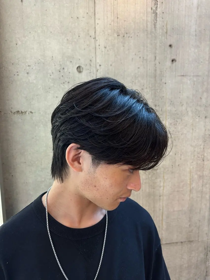 【リピーター様/平日限定】🔹メンズカット🔥シャンプー・ブロー込み (マッシュ/ウルフカット/韓国風カットもOK)の写真