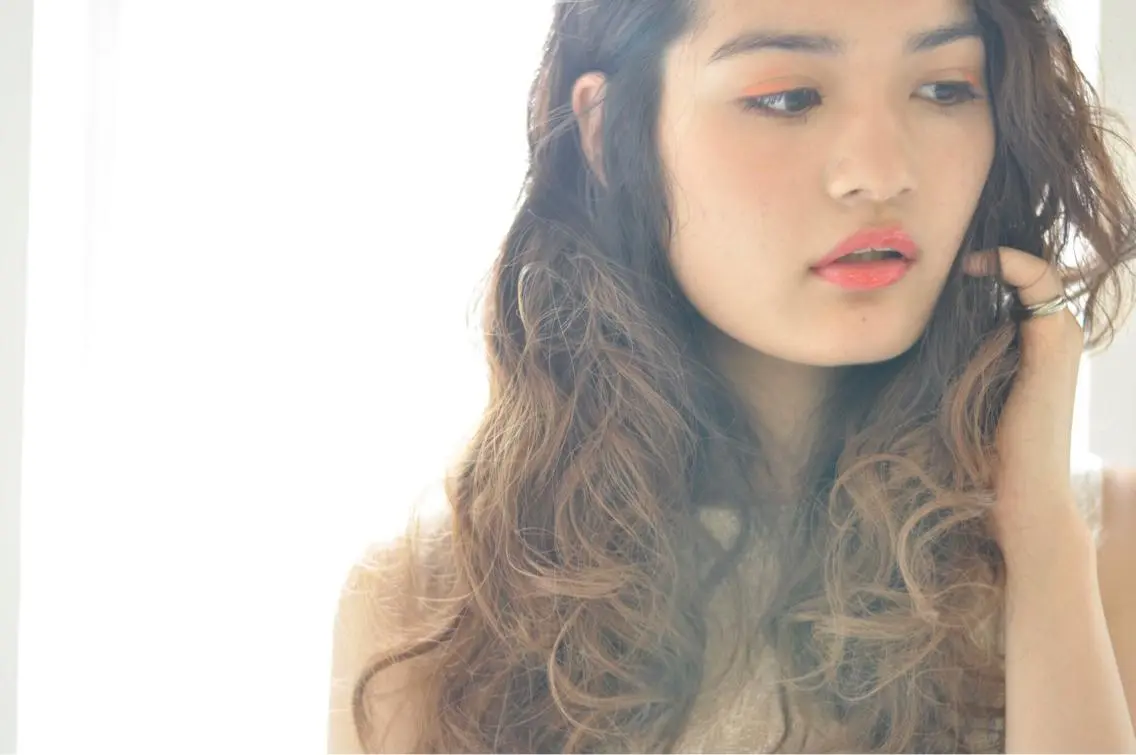 セミロング ＆-HAIR佐藤 ゆいモデル募集中のヘアスタイル