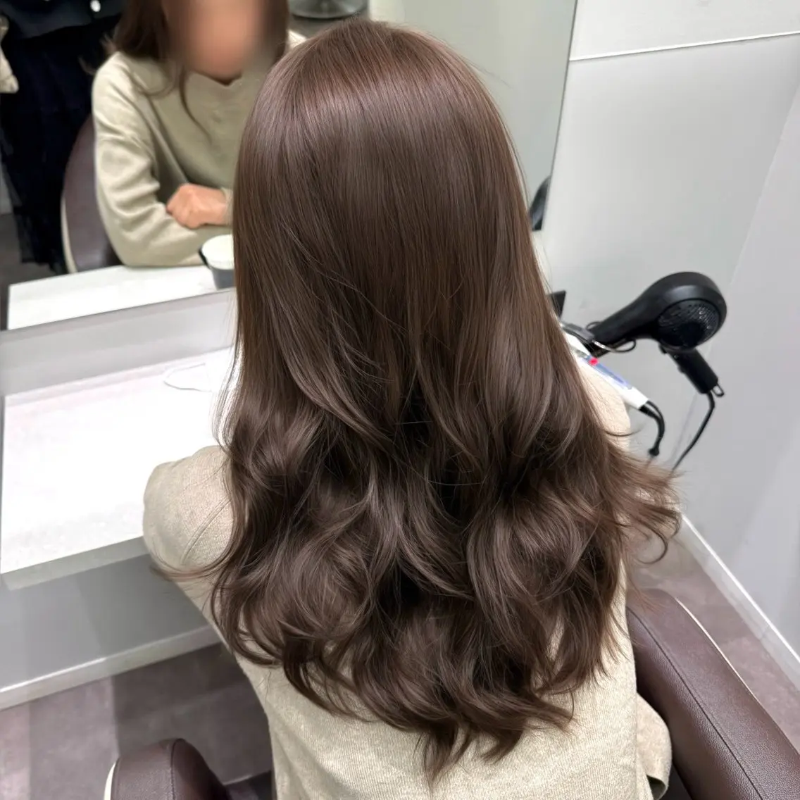 ミディアム カット ヘアカラー トリートメント ️🫧レイヤーカット /れいか️️🫧のヘアスタイル