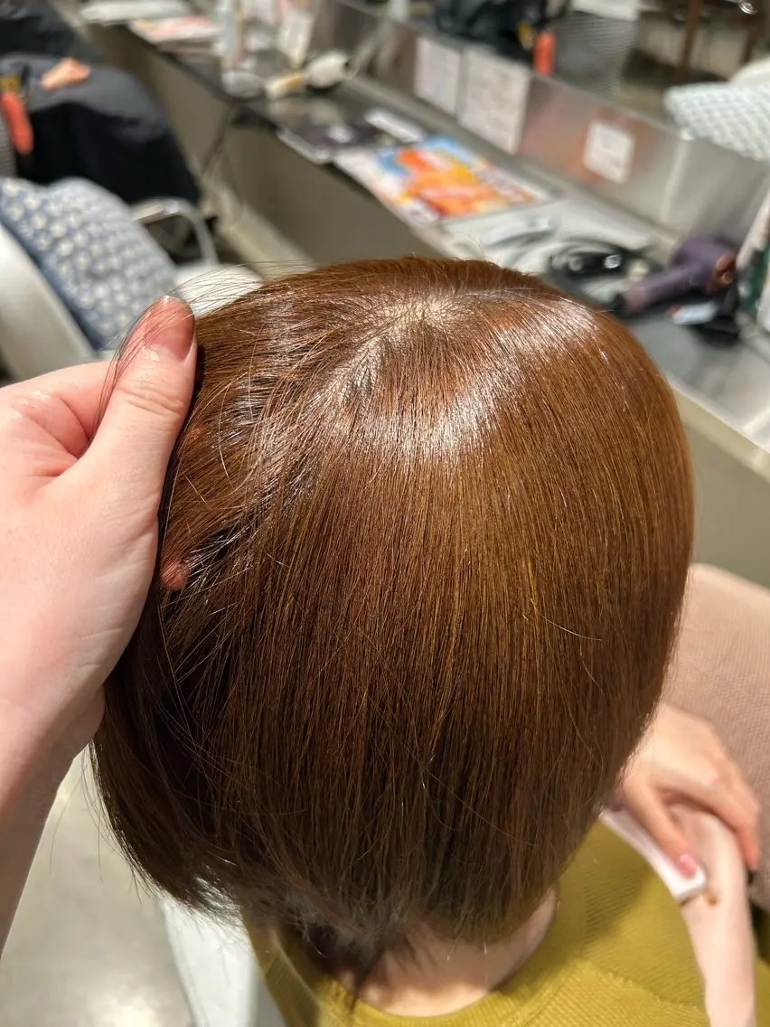 カラー ヘアカラー はらだ かなうのヘアスタイル