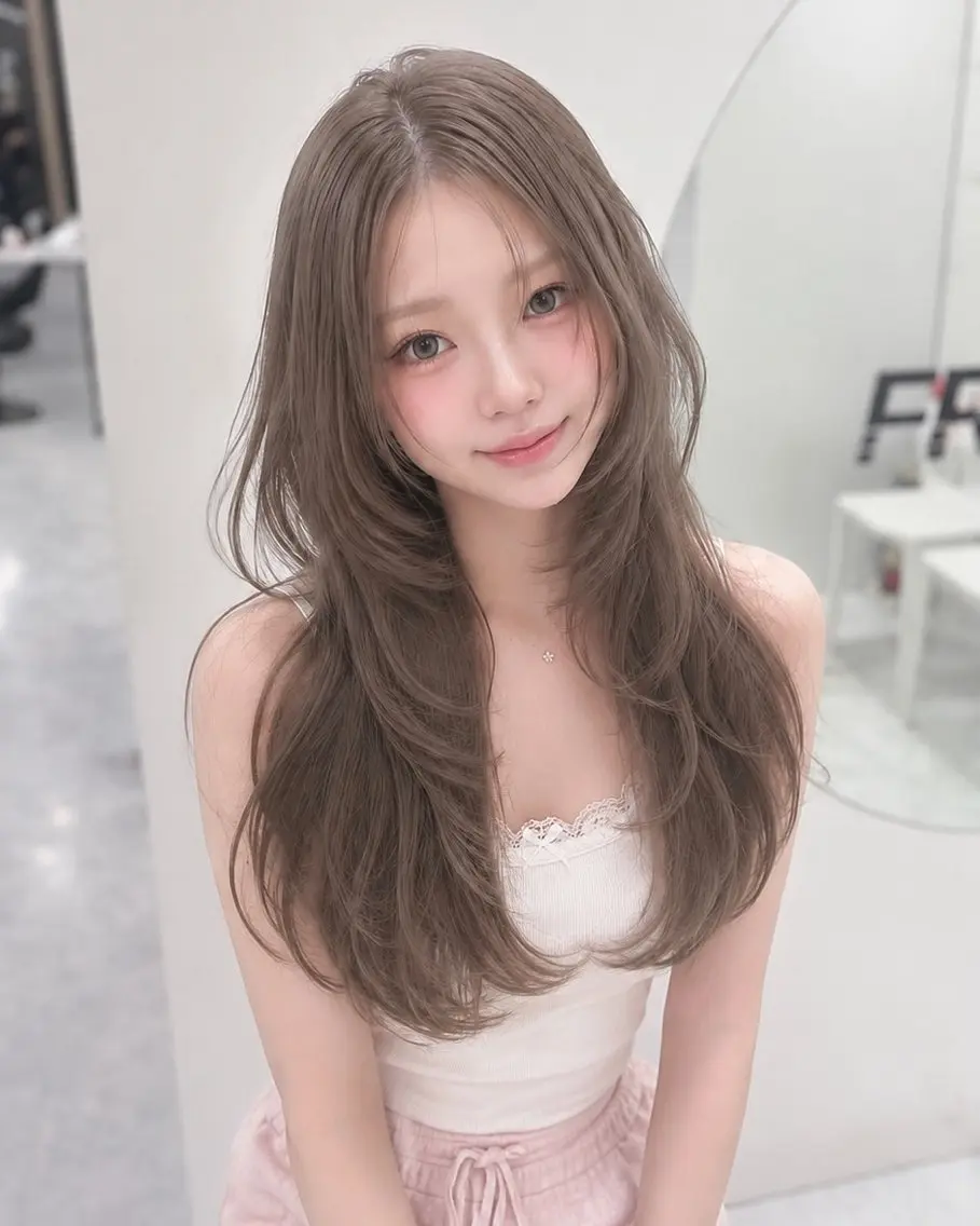 👱🏻‍♀️👙夏限定メニュー🌻カット➕ブリーチあり艶ハイトーンカラー➕外部補習トリートメント✨の写真