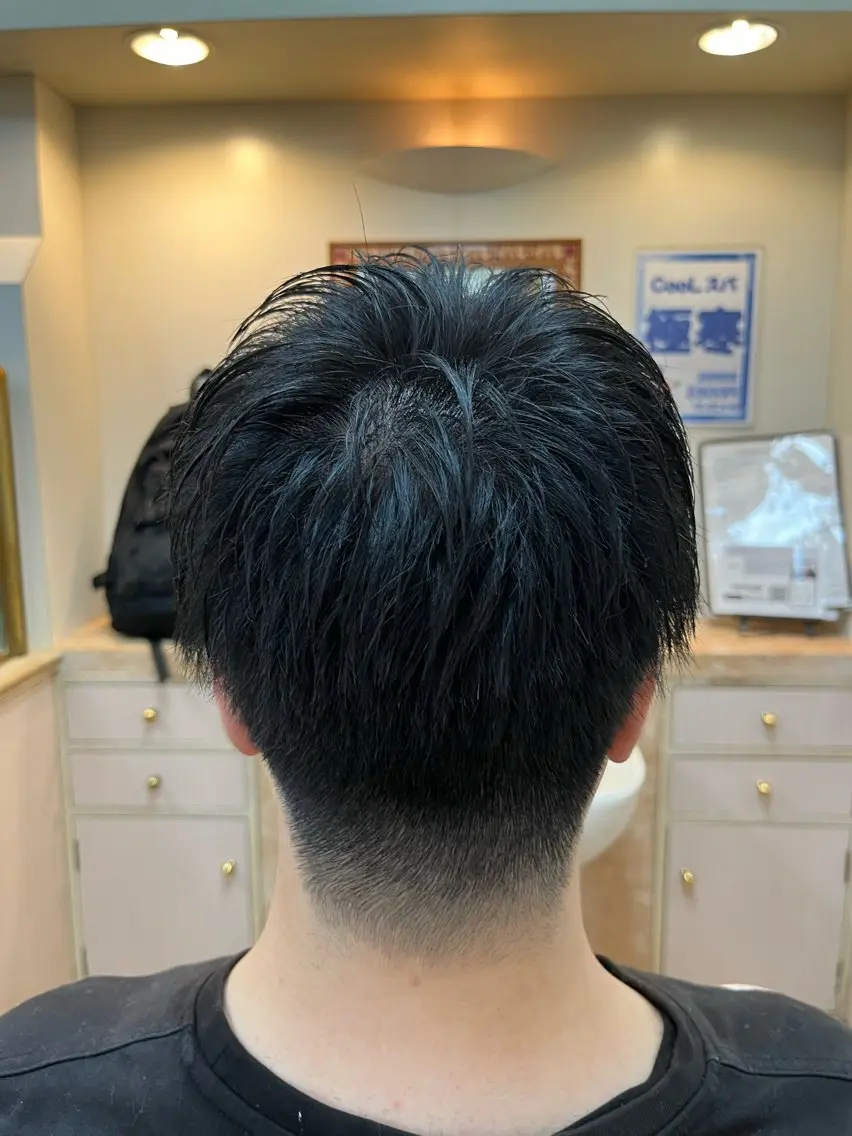 ショート 💈メンズカット 💈加仲凌也のヘアスタイル