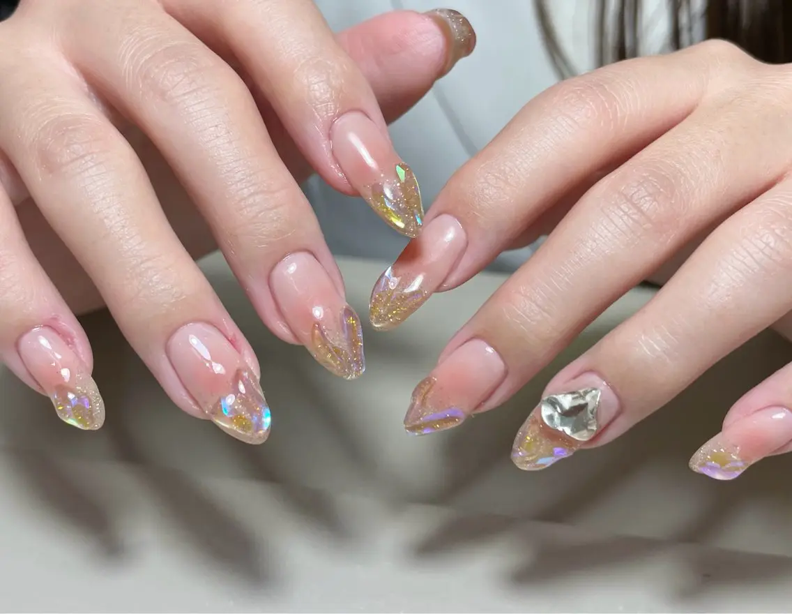 ネイル ハンドネイル ハンドケア 🍑 momo_nailのネイルデザイン