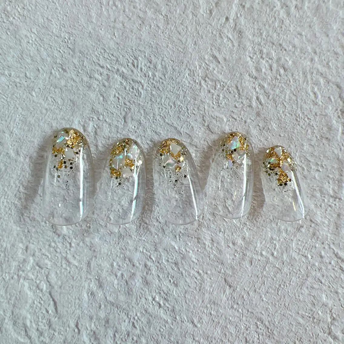 ネイル アートネイル ジェルネイル グラデーション ラメ(グリッター) ラメグラデーション Nail Mikakoのネイルデザイン
