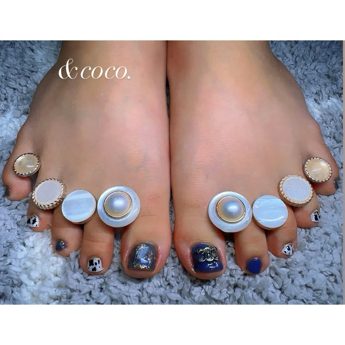 ネイル フットネイル ＆ coco.のネイルデザイン