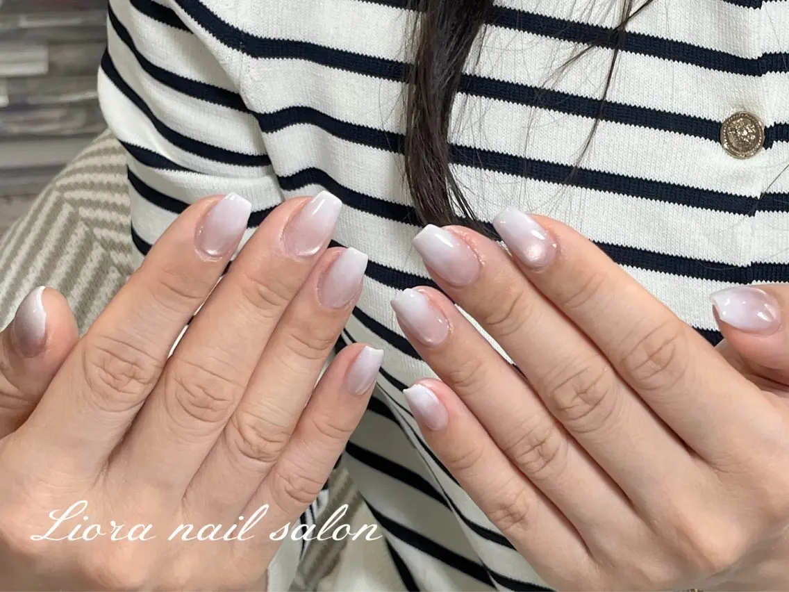 ネイル チークネイル フットネイル フレンチネイル ジェルネイル ガーリー ハンドネイル JUN Lioraネイルのネイルデザイン