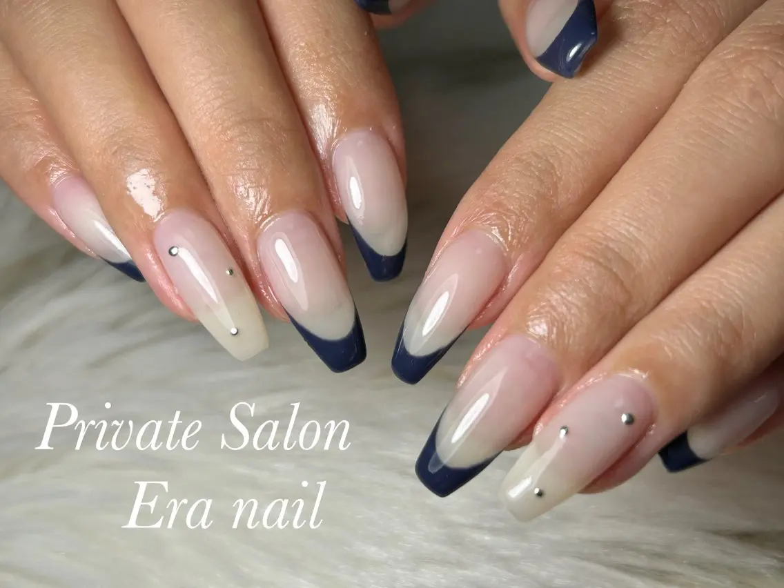 ネイル フレンチネイル ハンドネイル Era nailのネイルデザイン