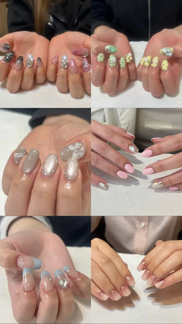 ネイル ハンドネイル ひらい さなのネイルデザイン