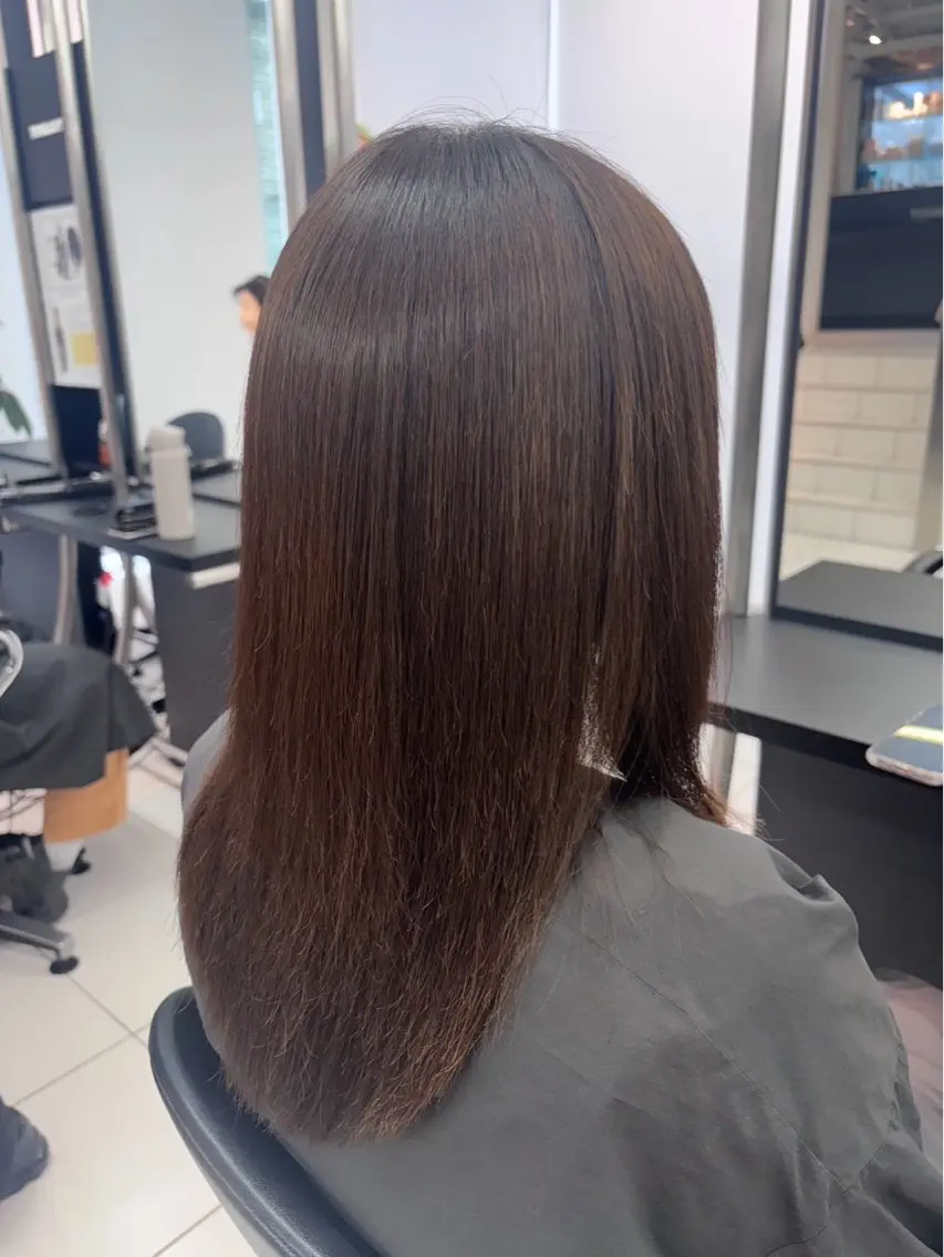 パーマ ストレートパーマ 岸本 謙生のヘアスタイル