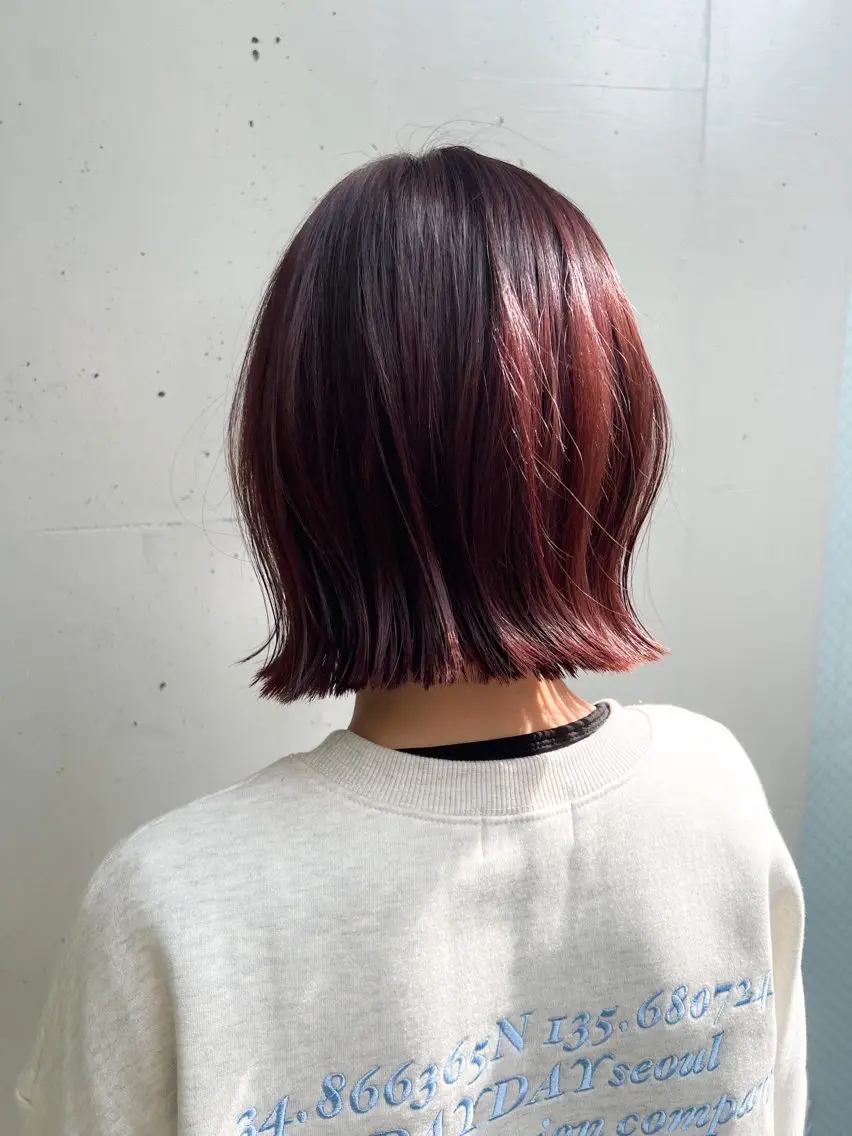 ショート カラー 坂本 大晟のヘアスタイル