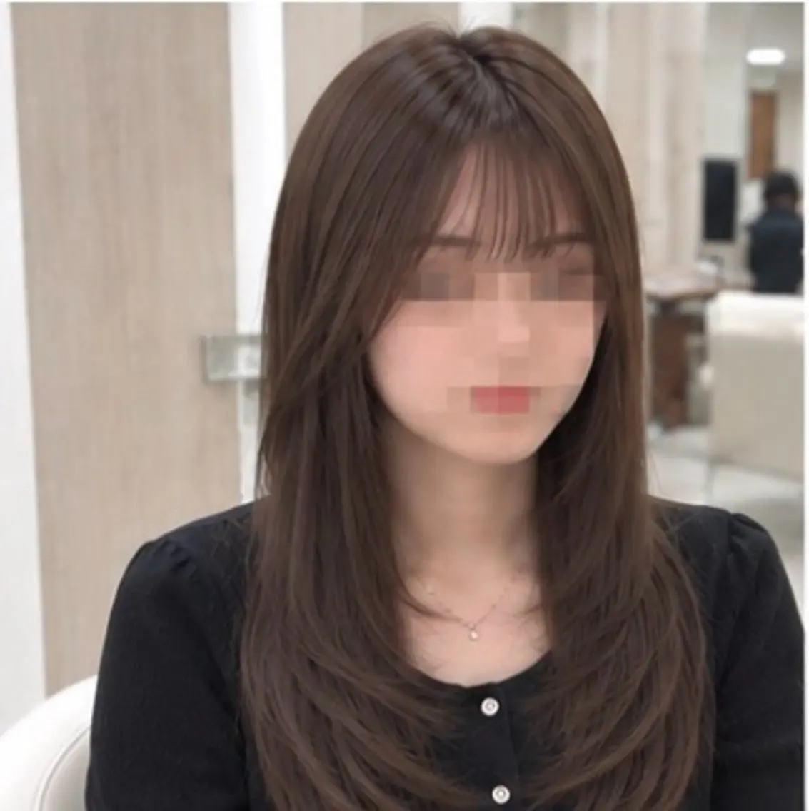 ロング カラー FORCE 青木明日翔のヘアスタイル