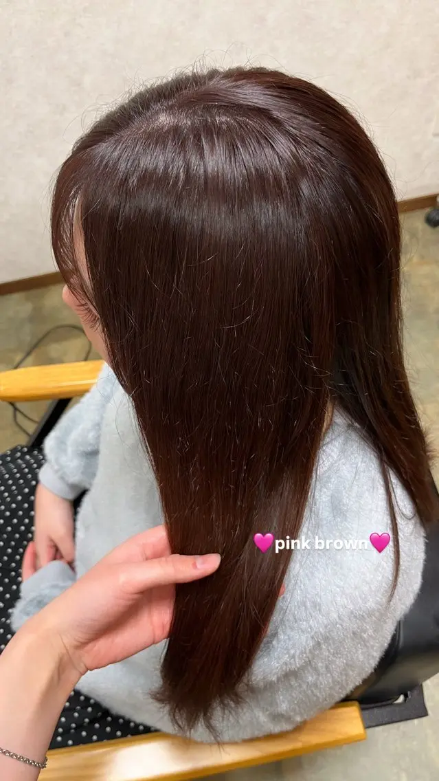ミディアム ‎miku/ blancblancのヘアスタイル