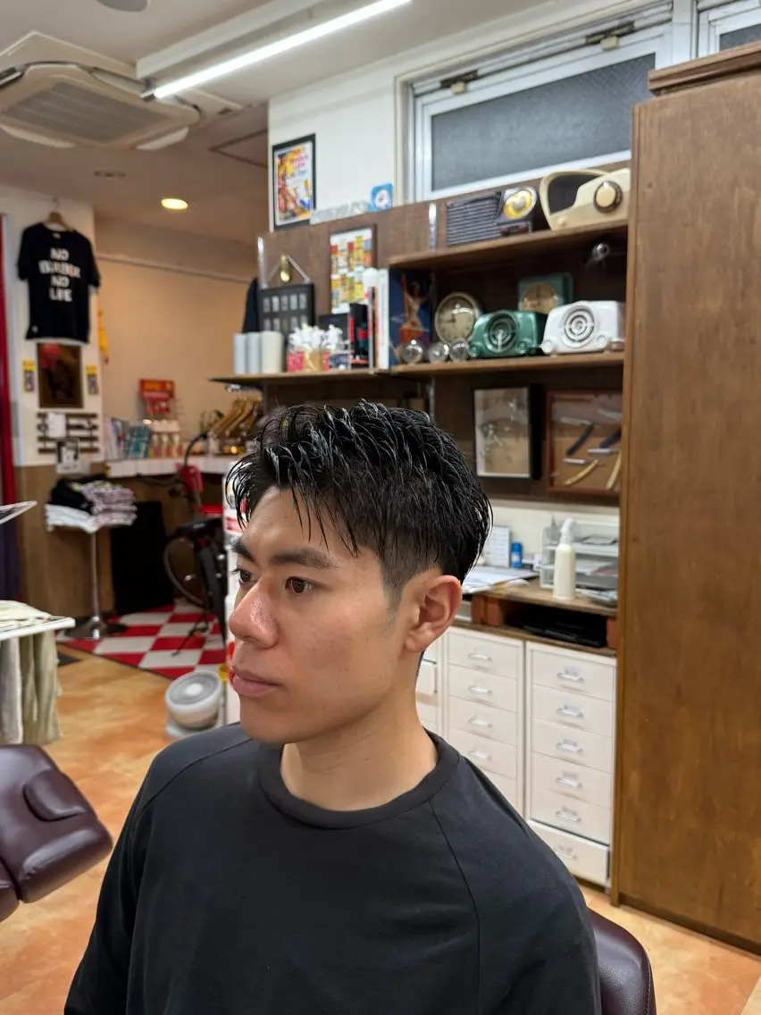 メンズ ビジネス 浅倉 迅佑のヘアスタイル