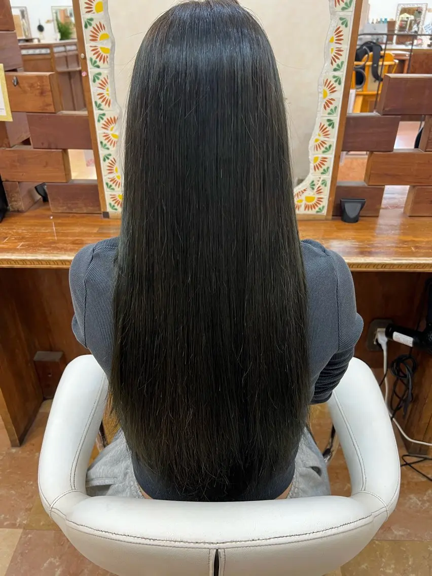 ロング カラー パーマ 伊東 颯のヘアスタイル