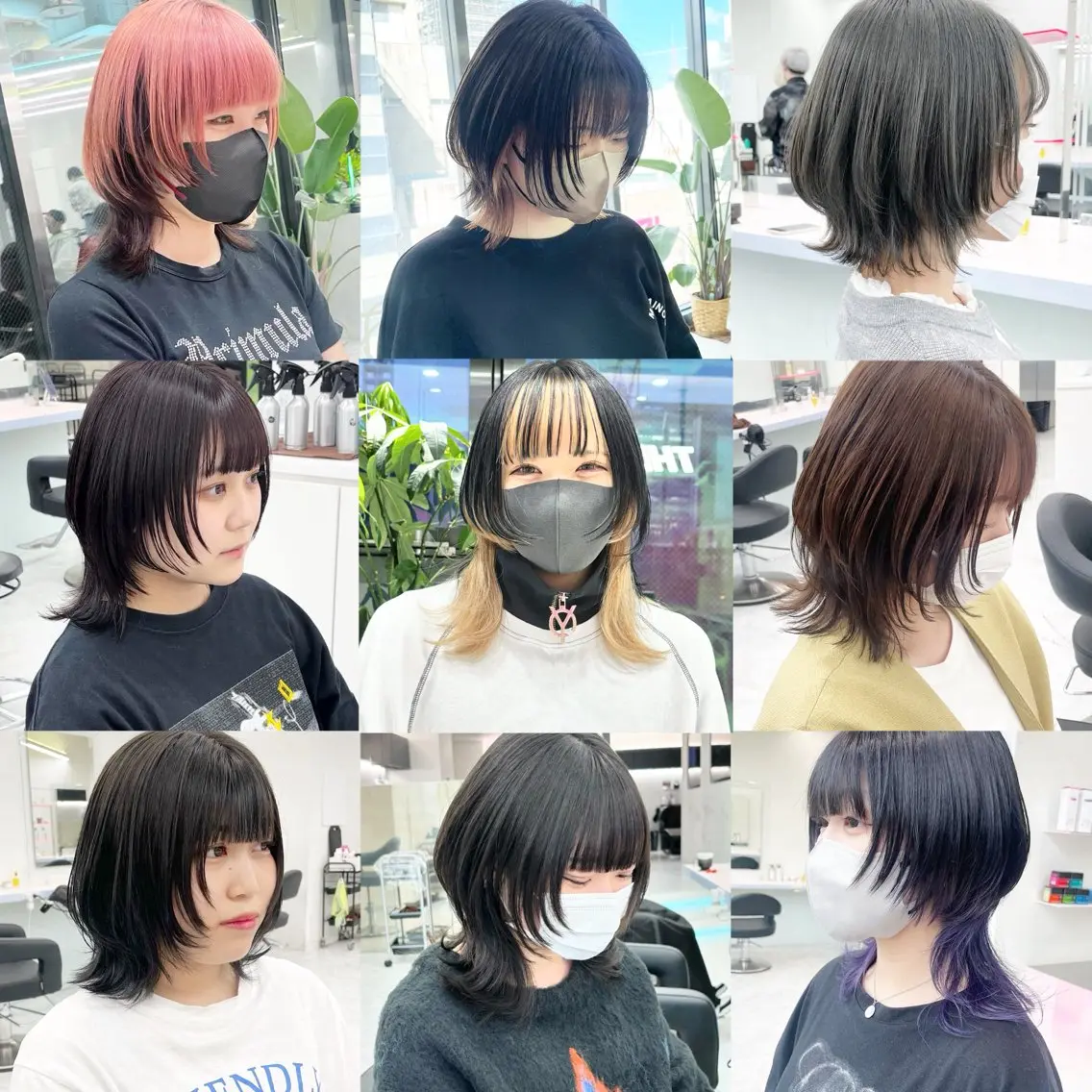 ショート カラー レイヤーカット ウルフカット カット ヘアカラー トリートメント 🏆ウルフ/レイヤー 指名No.1山口圭佑のヘアスタイル
