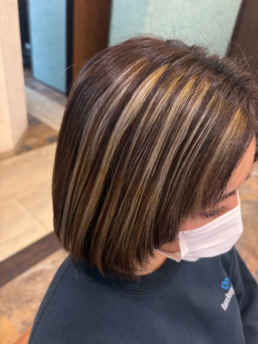 カラー 🫧美髪&髪質改善 𝔼𝕀𝕄𝕀🫧のヘアスタイル