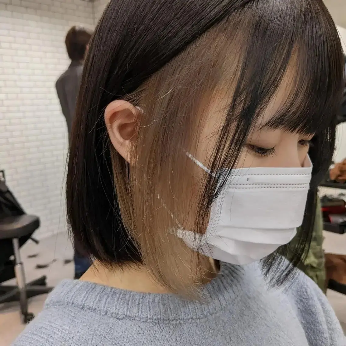 カラー ベージュカラー インナーカラー 艶髪/髪質改善 塩屋公一朗のヘアスタイル