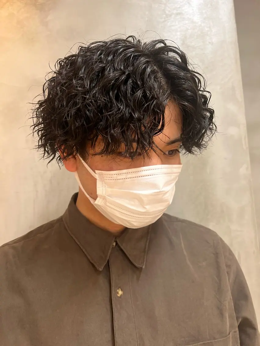 ミディアム ミディアムパーマ パーマ 仲井間 賢雄 fifthのヘアスタイル