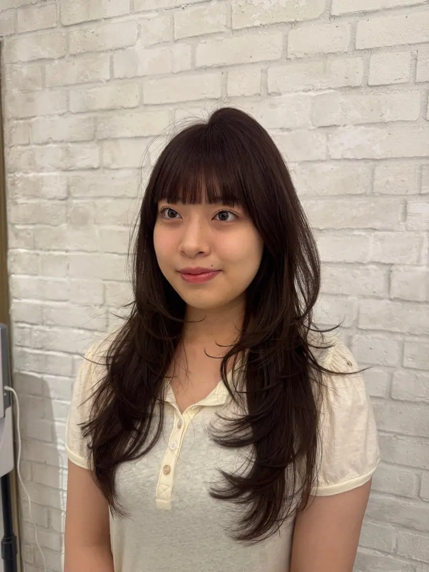 ロング カット トリートメント TiffaGINZA /Momokaのヘアスタイル