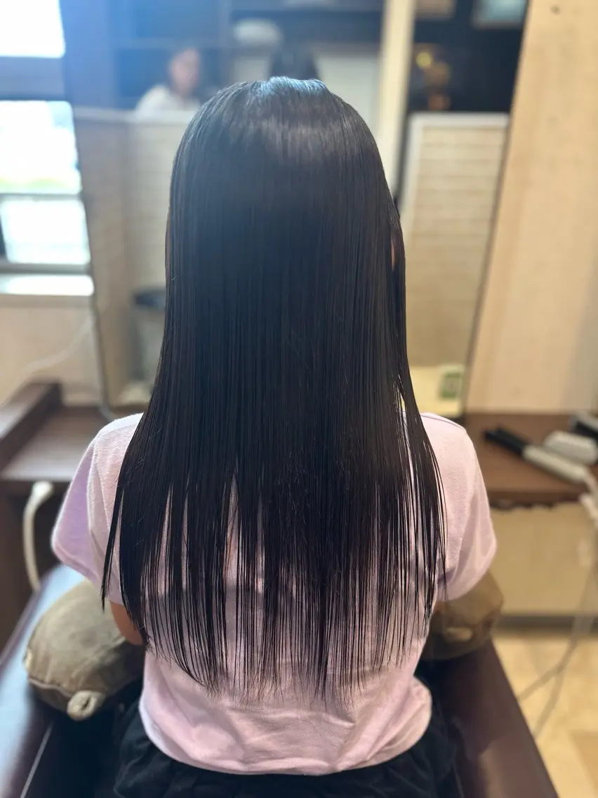 ロング カラー ヘアカラー 🩷 YUMIのヘアスタイル