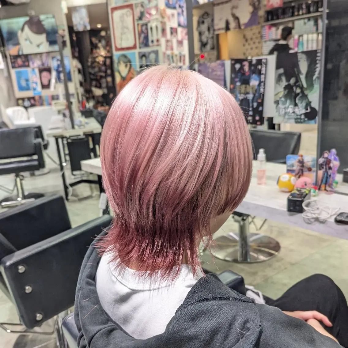 🛁カット➕トリートメント🐺ウルフカットorレイヤーStyle🐺ミニモ限定4000円🖤⋆͛*͛渋谷駅の写真
