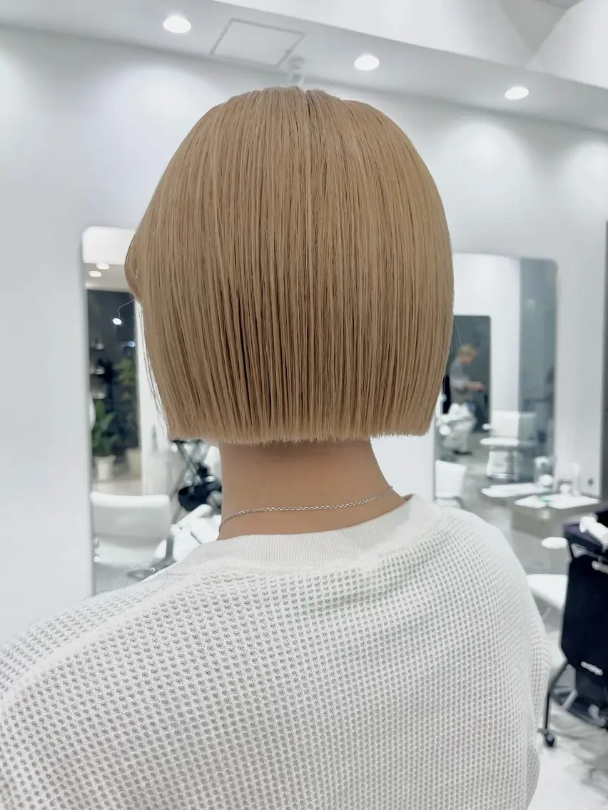 ショート ボブ カット AIKA🤍 カットモデル募集🫧のヘアスタイル