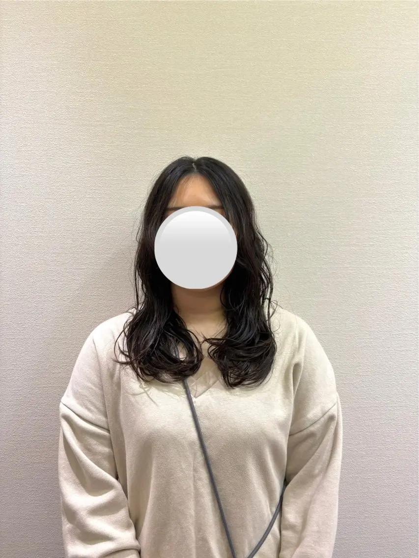セミロング パーマ 和泉市/ LORAN/原田のヘアスタイル