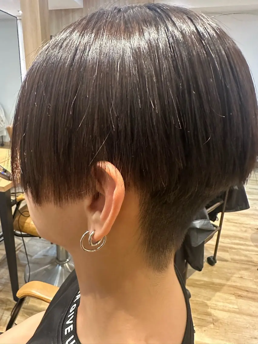 ショート パーマ メンズ カット 縮毛矯正 ✨✂️Nori ✂️✨のヘアスタイル