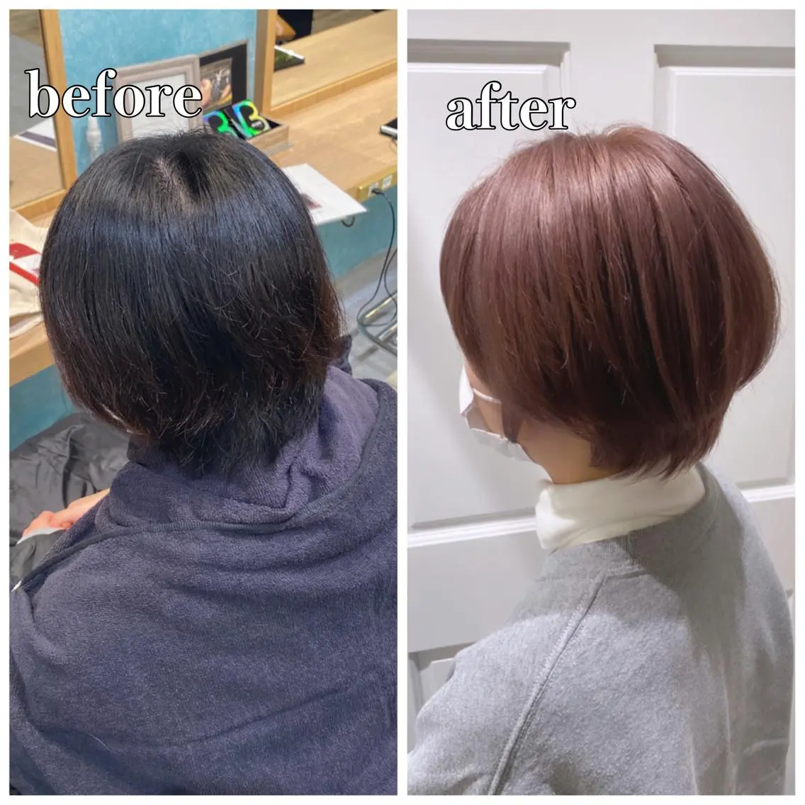 ショート カラー 🌈ブリーチ特化🌈 MINATOのヘアスタイル