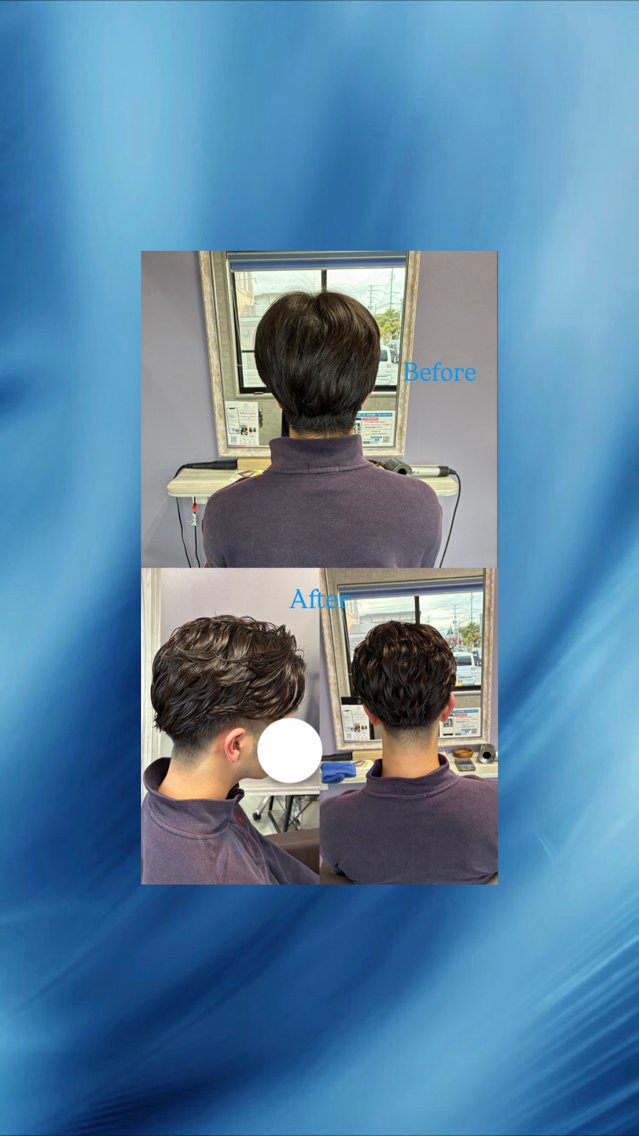 パーマ カット パーマ 工藤 千宙のヘアスタイル
