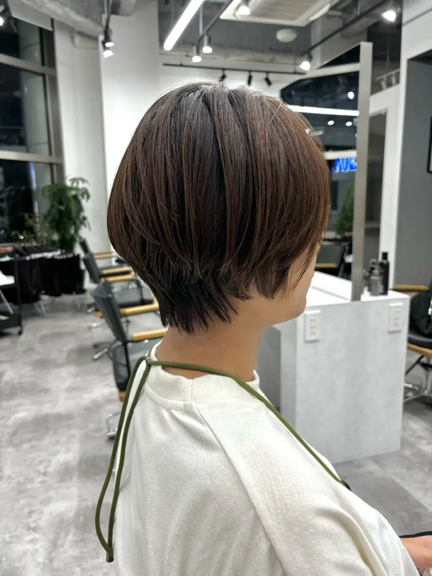 ショート 門崎未依/レイヤー/ メンズカット🪿🌼のヘアスタイル