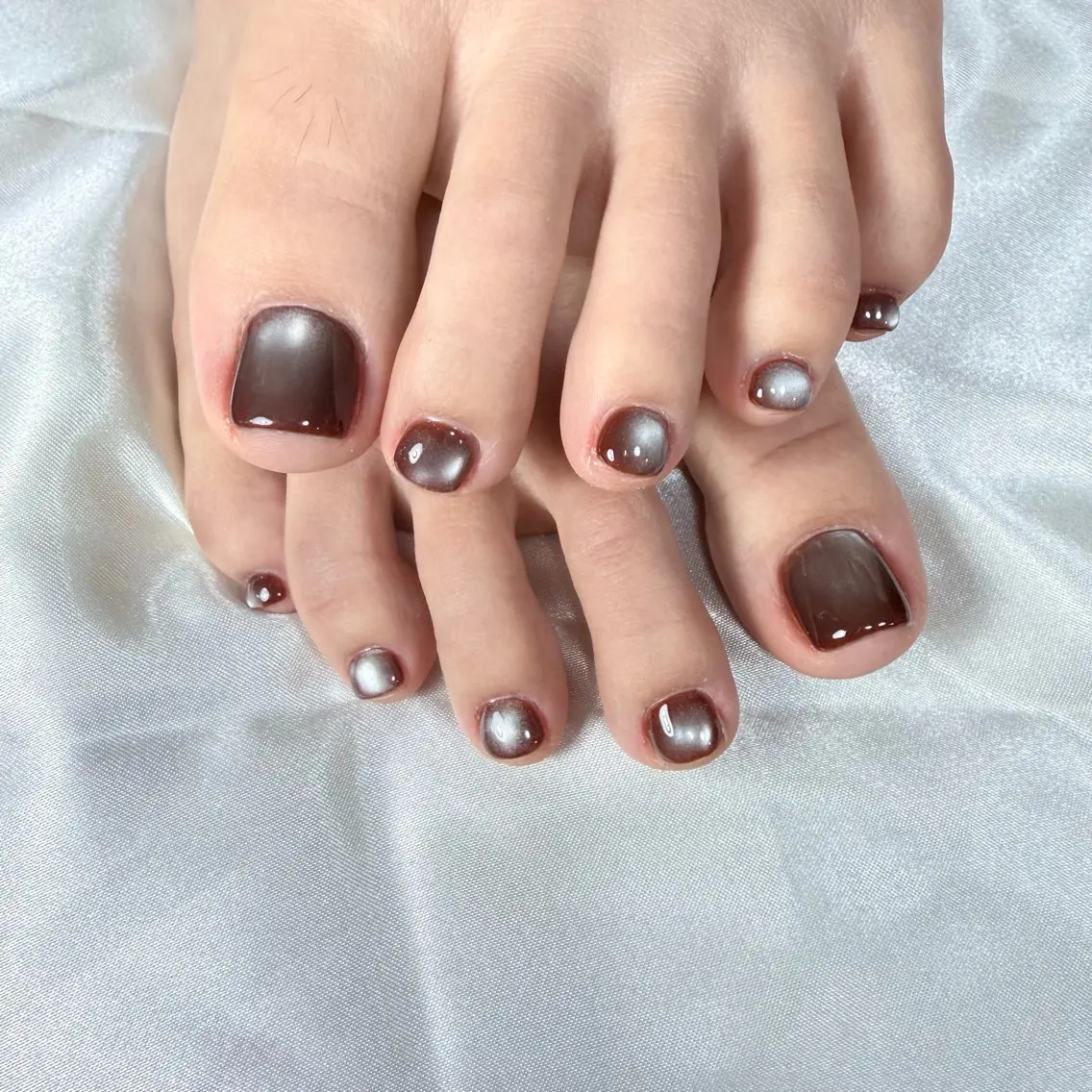 ネイル アートネイル 成人式 ジェルネイル ニュアンスネイル ネイルチップ Kora Nailのネイルデザイン