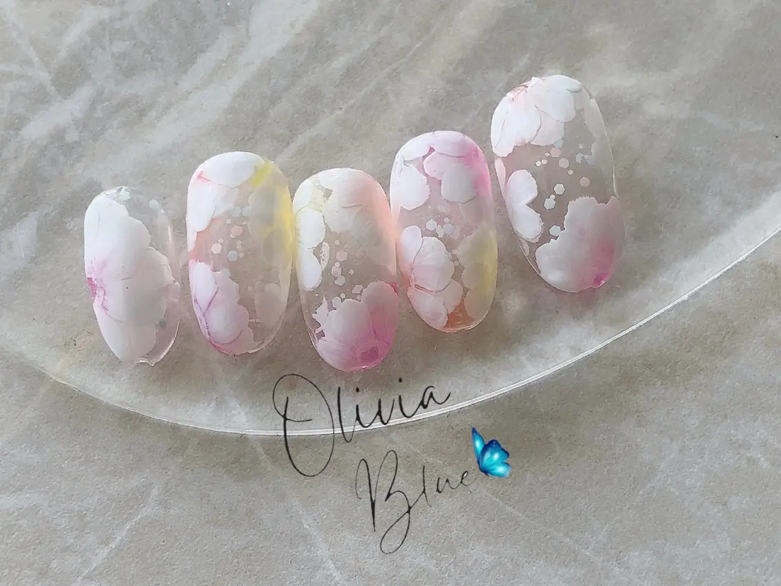ネイル Olivia Blueのネイルデザイン