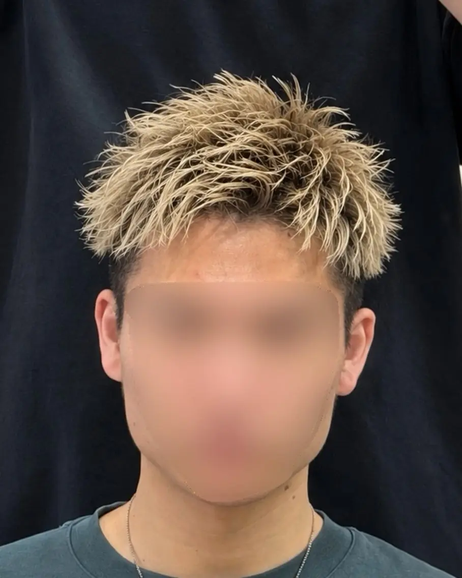 ショート カット 新宿／メンズ／短髪 石飛皓平のヘアスタイル