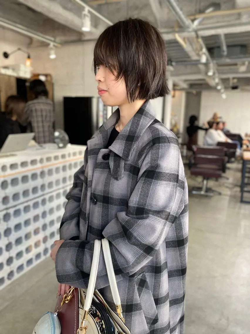 ショート カラー KOOKI スティードトーキョーのヘアスタイル