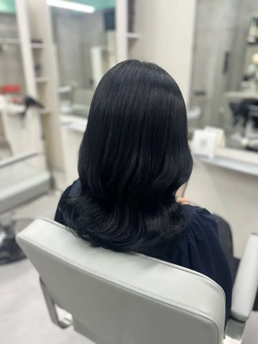 セミロング ヘアカラー 無料カットモデル募集 ✂️栄/さやかのヘアスタイル