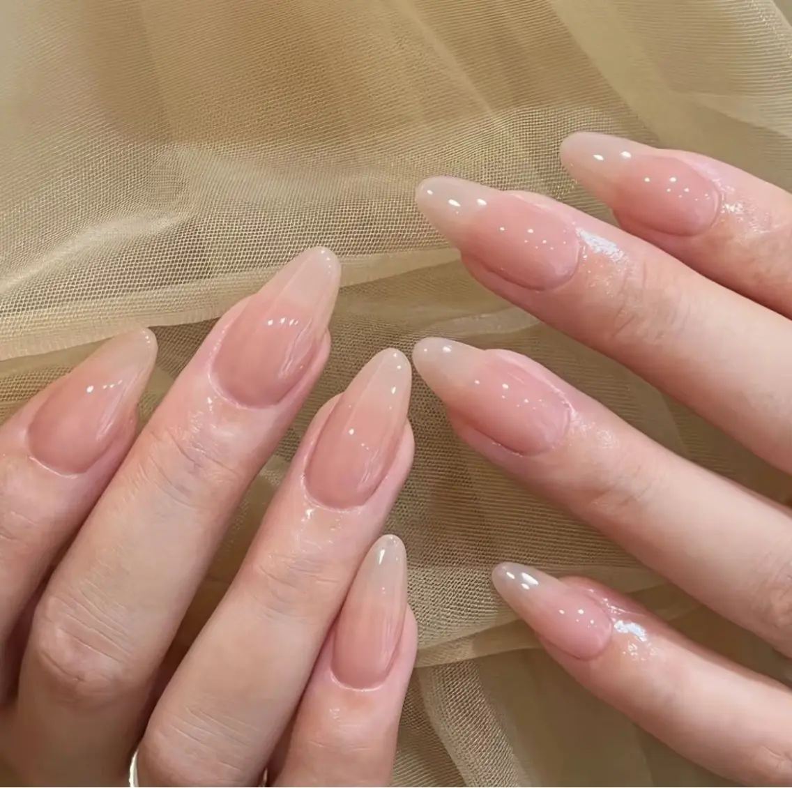 ネイル ハンドネイル ハンドケア あや✨🌸長さだし カワイイ系ピンク専門のネイルデザイン