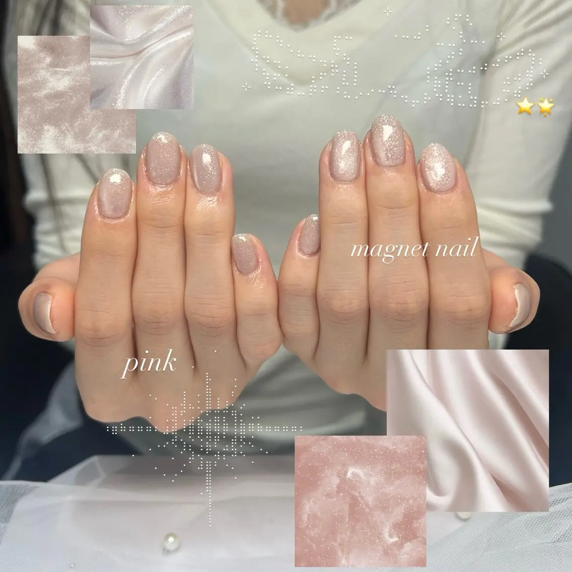 ネイル マグネットネイル ハンドネイル ☆kaho☆ 湘南 茅ヶ崎のネイルデザイン