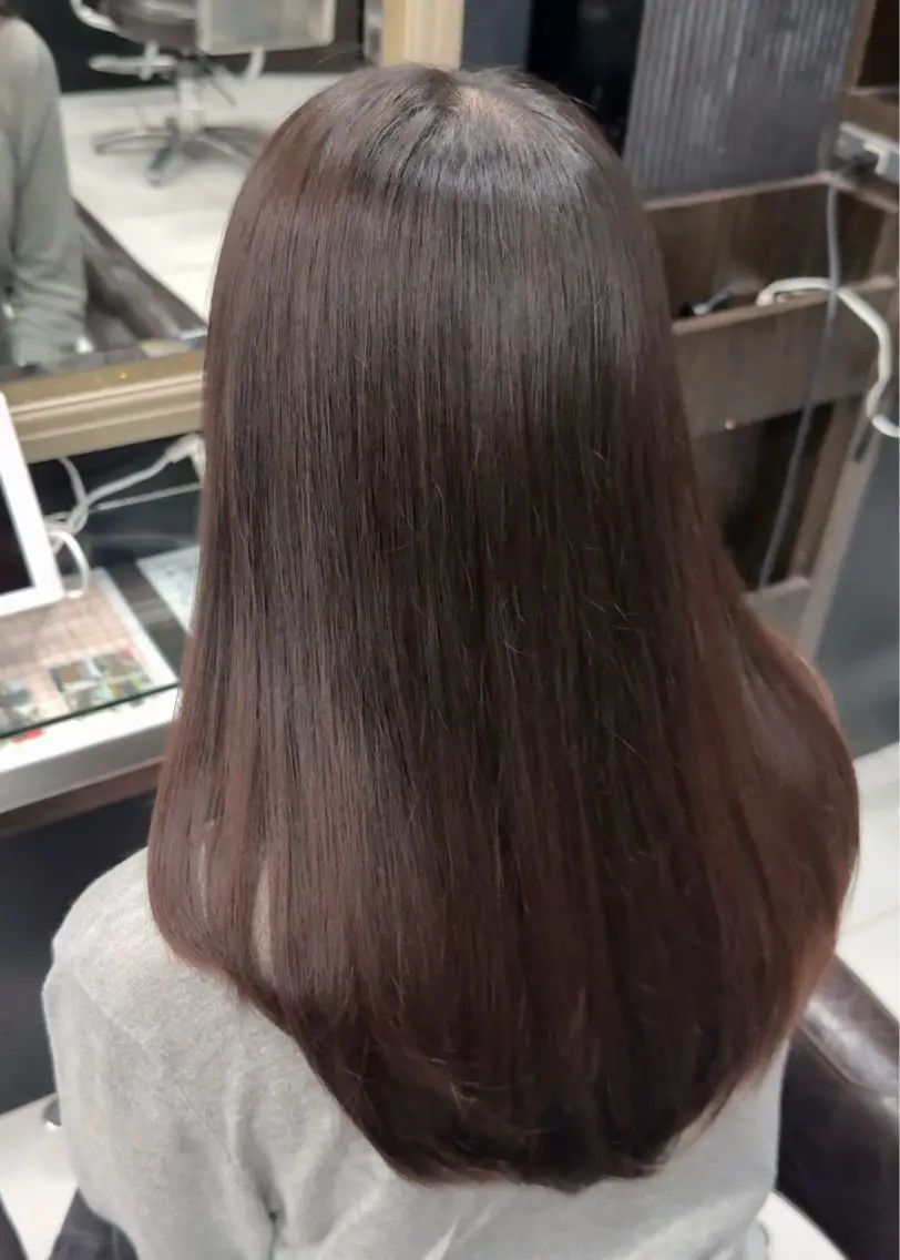 ロング レイヤーカット ショートカット募集中 💜manaka💜のヘアスタイル