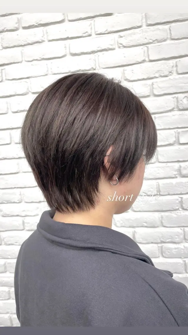 ショート 似合わせカット ショートヘア ♡レイヤーボブ パーマ/うらら♡のヘアスタイル