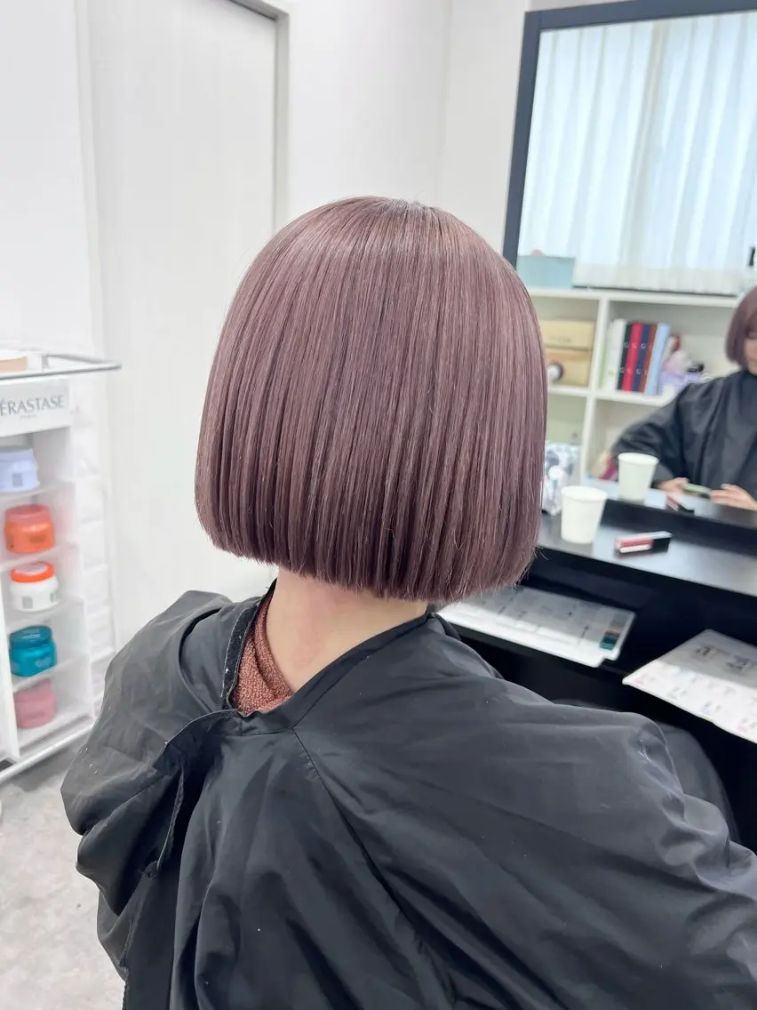 ショート カラー C'LD Hair トモヤのヘアスタイル
