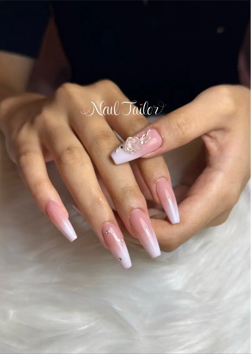 ネイル 長さ出し ハンドネイル NailTailor ネイルテイラーのネイルデザイン
