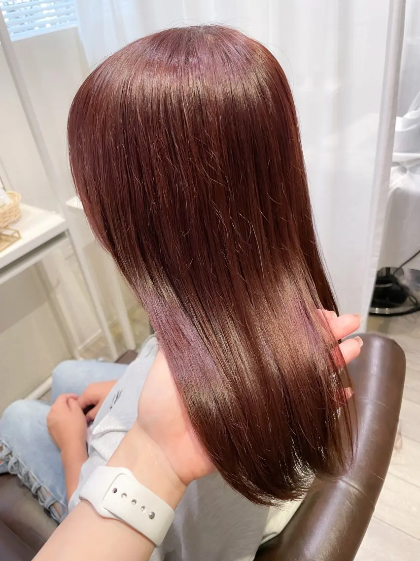セミロング カラー Grand Link （グランリンク）のヘアスタイル