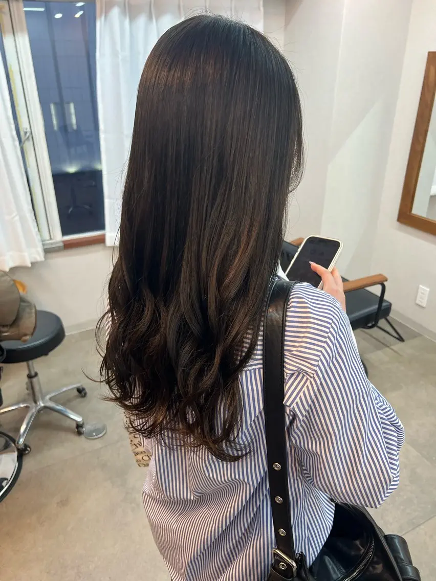 ロング 🧡YUU💚艶抜群 カラー✨/905号室のヘアスタイル