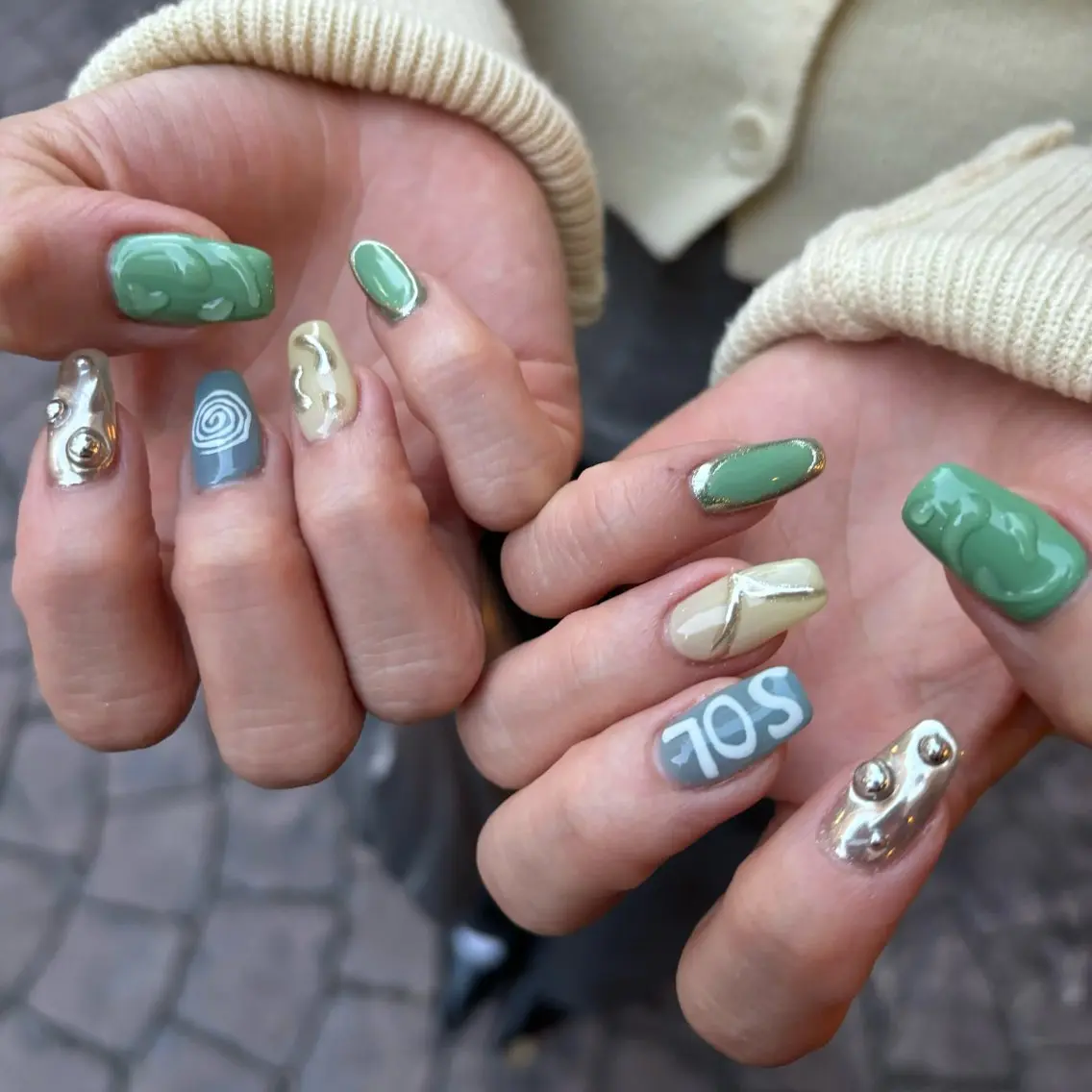 ネイル ハンドネイル Nailist YUMAのネイルデザイン