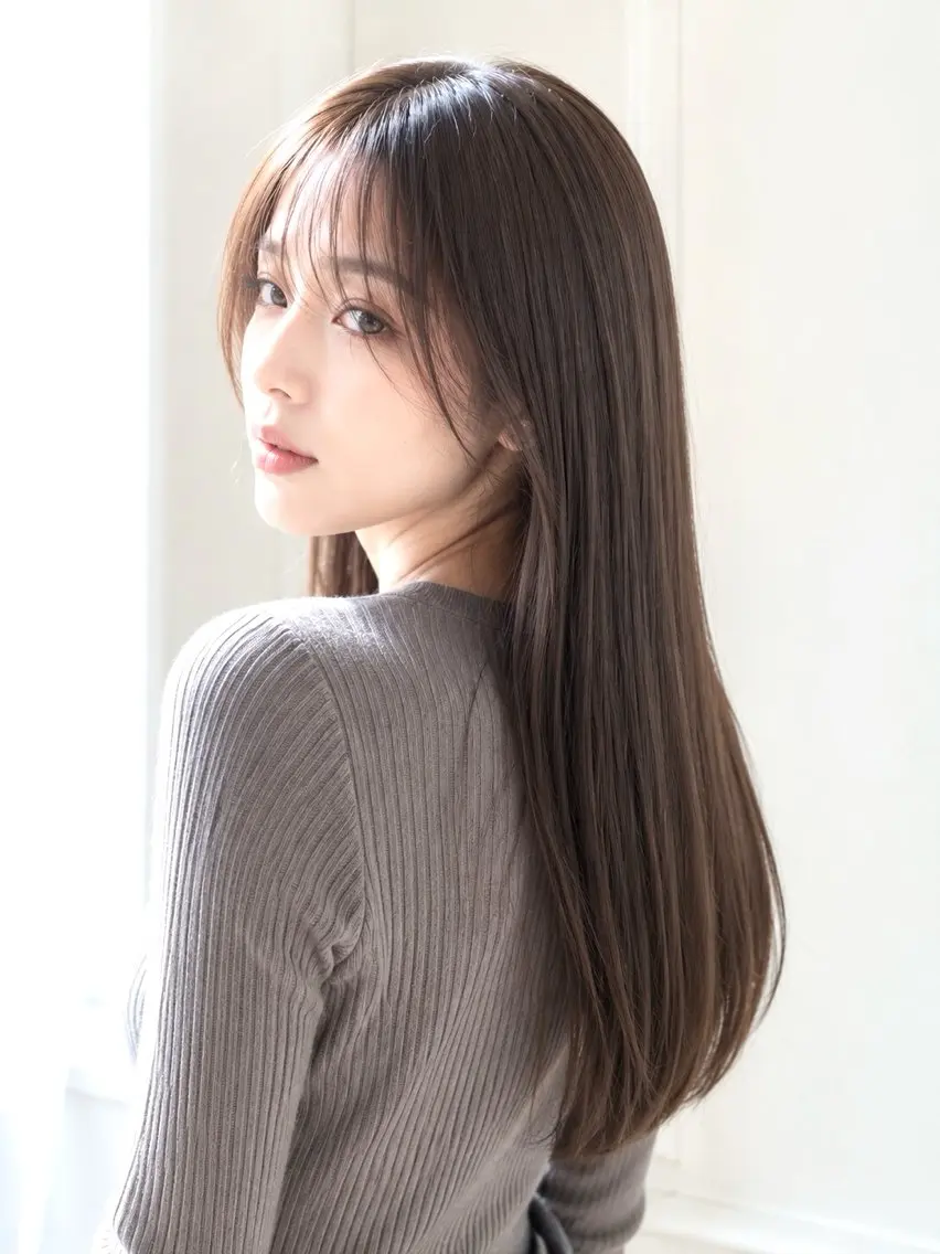 ロング カット トリートメント 小幡永吉 ✨ショート✨韓国✨のヘアスタイル