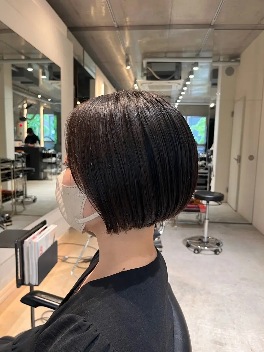 ショート ボブ カット ショート/ボブ特化 RISK/白井のヘアスタイル