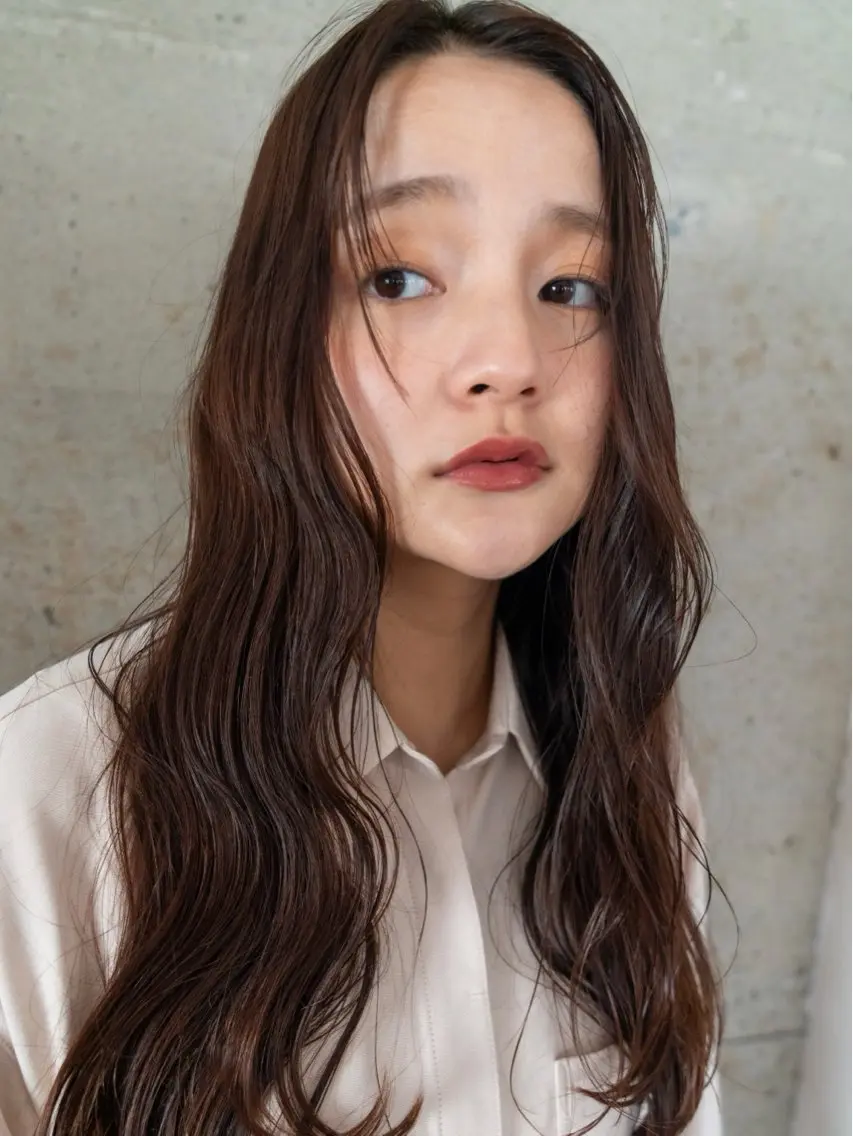 セミロング カラー ヘアカラー mikoto/メンズ カットカラーモデルのヘアスタイル