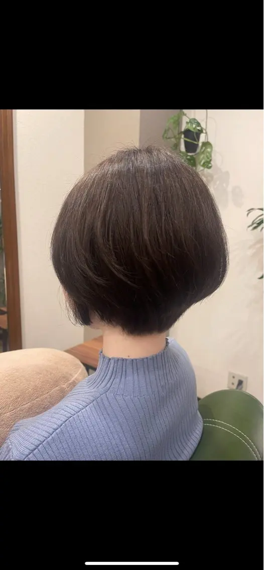 ショート ショートボブ ボブ ショートヘア カット 髪質改善/カラー 🖤‎🤍川島のヘアスタイル