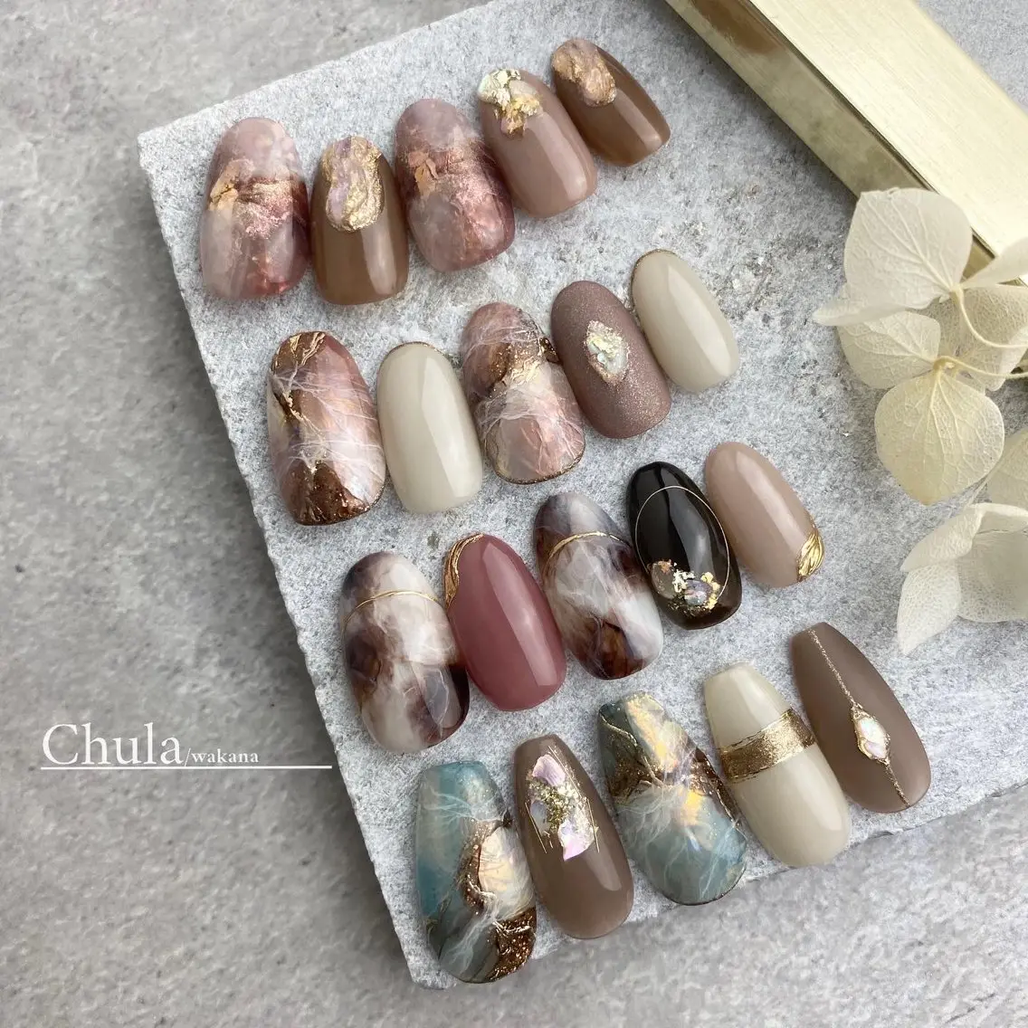 ネイル ハンドネイル Nailsalon Chulaのネイルデザイン
